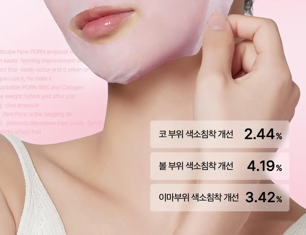 [NEW/붙이는앰플] 메디큐브 PDRN 핑크 펩타이드 앰플 마스크 1매 상세페이지 7